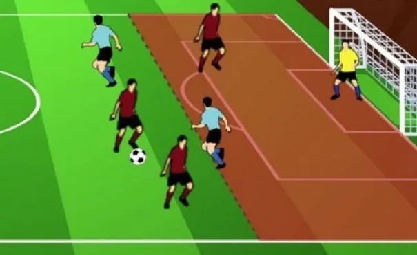 Chi tiết cách xác định bẫy việt vị từ trọng tài